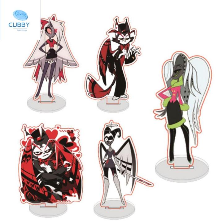 CUBBY Anime Hazbin Hotel Acrylic Stand Acrylic Alastor Hazbin Cosplay ...