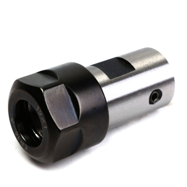 ER16 Collet Chuck Motor Shaft Spindle Extension Rod Holder 8MM CNC ...