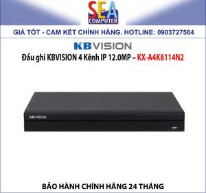 Đầu ghi KBVISION 4 Kênh IP 8.0MP - KX-A4K8114N2