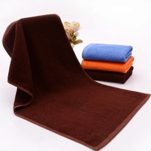 Handuk Mandi Hotel Dewasa Polos Cokelat Ukuran Tanggung 50x100 Termurah Terlaris