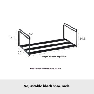 Giá giày có thể mở rộng để sử dụng tại nhà thiết kế hiện đại cài đặt miễn phí công cụ đồ để giày tiết kiệm không gian với các lớp có thể điều chỉnh