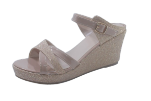 GF Shoe Glitter Cross Wedges G 368-565