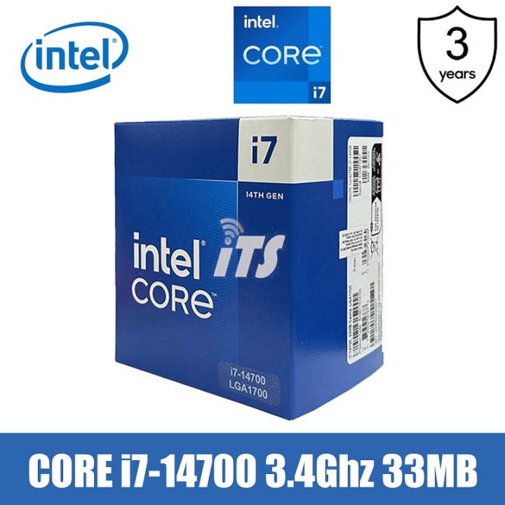 Intel Core I7-14700 14th Gen Processor - Raptor Lake (33MB Cache, 3 ...