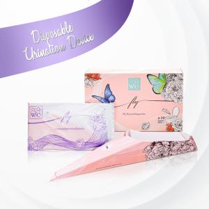 Fly กรวยยืนปัสสาวะสำหรับผู้หญิง หมดกังวลเรื่องห้องน้ำสกปรก