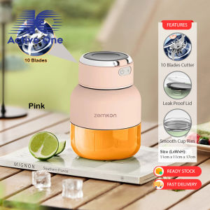 ACTIVEONE 800ml Juicer Portable Fruit Juicer Machine Multifunctional Juicer Dual Drink Cup With Rubber Straw - Fulfilled by ACTIVEONE