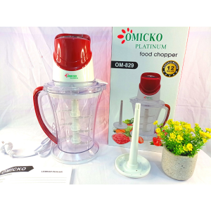 Food Chopper OMICKO OM-828/829 Penggiling Daging Bumbu Kapasitas 2 Liter