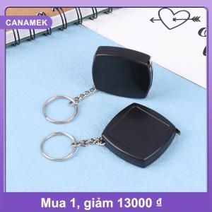 【CANAMEK】 Vuông 2m Tape đo có thể thu vào món quà nhỏ thép Cai Trị Móc chìa khóa Mini Thép tự động kính thiên văn đo băng