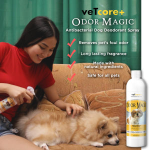 Vet Core+ Odor Magic 250ml (Antibacterial Dog Deodorant Spray)