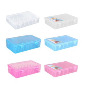 Clear Thread Box 42 Spools Storage Case Sewing Thread Organizers for Small Large Thread Spools Sewing Storage Accessory
