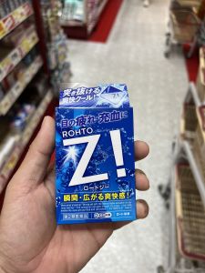 Nước nhỏ mắt Z 12ml siêu mát lạnh hàng Nhật chính hãng Date 2028