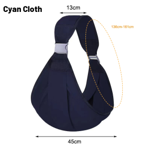 (LIFE.SG) Baby Carrier 0 to 36 Months Infant Baby Sling Toddler Side-Sling Carrier Up to 20kg Ice silk baby scarf