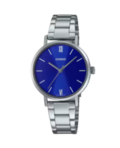 CASIO LADIES SILVER LTP VT02D 2A