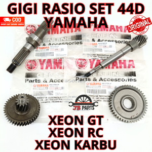 GIGI RASIO SET 44D YAMAHA XEON GT XEON RC XEON KARBU Kualitas original Presisi tidak bengkok dan awet anti karat ori asli YGP cakram disk