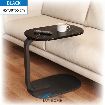 LUVHOME Modern Side Table Living Room Coffee Table Sofa Corner Tea Table Bedroom Small Simple Wood Bedside Table
