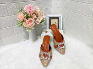 Sandal bapau Hak Tahu 5cm Wanita Terbaru