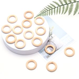 DYJJD ไม้ที่เป็นของแข็ง งานทำมือ การทำเครื่องประดับ แหวนไม้ เครื่องประดับตกแต่งเครื่องประดับ กระเป๋าถือหัวเข็มขัด ห่วงผ้าม่าน แหวนไม้ธรรมชาติ งานฝีมือไม้แหวนวงกลม เครื่องประดับห่วงไม้ งานฝีมือโครงการ DIY