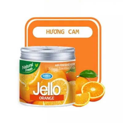 Sáp Thơm Ô Tô Cao Cấp Jello Pure Aroma Hương Trái Cây Tự Nhiên Khử Mùi Xe Hơi Và Tỏa Hương Thơm Mát