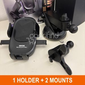 NEW ARRIVAL WEKOME WA-S59 Car Phone Holder Suction Mount Air con Vent Mount Clip Phone Holder - GOODFIND