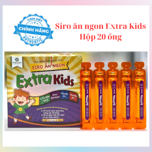 Siro ăn ngon cho bé khỏe mạng ăn ngon cao lớn Extra Kids (Hộp)