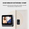 Chuông cửa không dây, Chuông cửa Camera S16 đàm thoại 2 chiều, lưu hình ảnh, video khách bấm chuông. 