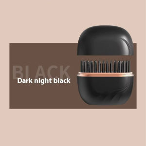 Portable Electric Hair Comb Wireless Hair straightener Comb USB Charging 3-speed Temperature Regulation