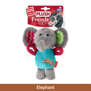 GiGwi Plush Friendz - Plush Dog Toy (with squeaker)