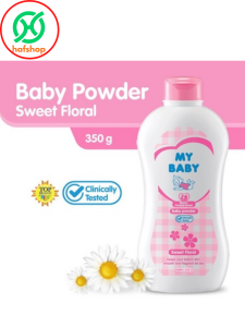 Bedak Bayi My Baby Powder Soft& Gentle / Sweet Floral / Fresh Fruity 350gr