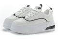 Luxus Reina Sepatu Sneakers Sepatu Sneakers Wanita Import Sport Shoes Cream LX1005. 