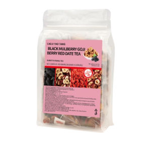 【COD/Pengiriman 24 Jam】Black Wolfberry Mulberry Red Date Tea Teh Mengisi Energi Memperkuat Tubuh Murbei Rose Wolfberry teh kesehatan Teh Pelindung Hati
