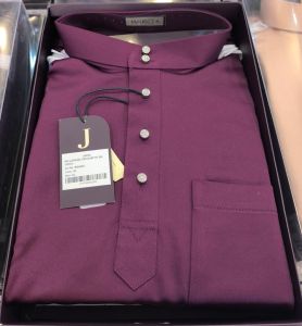 [2026] New JAKEL Baju Melayu Lanang SLIM FIT Cekak Musang Percuma Sampin dan Butang Baju Melayu Lanang by Jakel