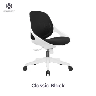 Ergoseat - The eGG (290B) Low Back Ergonomic Home Office Chair Premium Study Chair