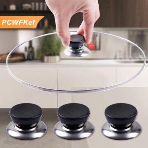 【PCWFKef】 1 3pcs Pan nồi nắp xử lý phổ bộ phận đồ nấu nướng Pan tay Grip Bìa thay thế nắp nồi nắp núm xử lý phụ kiện nhà bếp