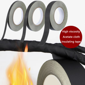30M Flame-retardant Insulation Electrical Acetate Cloth Tape For Laptop Transformer Cellphone Guitar Pickup Humbucker Repair