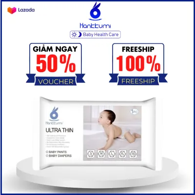 [Voucher giảm 50%] Bỉm/Tã Hankkumi Quần Dán Mẫu Dùng Thử Cho Trẻ Em Bé Sơ Sinh Size S1/M1/L1/XL1/XXL1