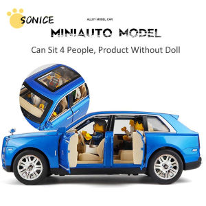 Sonice Mẫu Xe 1:24 Cho Rolls Royce Cullinan SUV Di Động Mô Hình Kim Loại Xe Hợp Kim Xe Mô Phỏng Cao Tỷ Lệ 1:24 Màu Sắc Với Hộp
