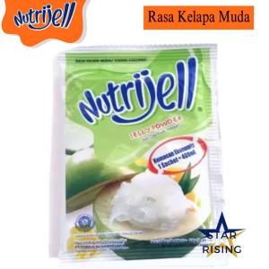 Nutrijell Ekonomis 10gr Agar Agar Jelly Rasa Kelapa muda
