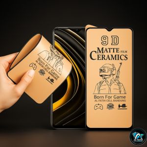 Antigores Gaming Ceramic Matte Hitam Doff Full Layar Infinix Hot 60i Hot 50i Hot 40i Hot 30i 30 Smart 10 Smart 9 Smart 8 Smart 7 Smart 6 Smart 5 Smart 4 Hot 9 Play Hot 10 Play Hot 11 Play Hot 12 Play 30 Play Hot 60 Pro Hot 50 Pro Hot 40 Pro Hot 30