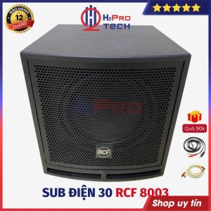 Loa Sub Điện Bass 30 RCF 8003 350W Bass Mặt – Tặng Dây AV Loa Sub 30 Siêu Trầm Karaoke Cao Cấp – H2Pro Tech