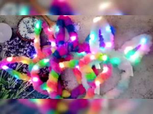 Bando LED Telinga Mickey / Bando Bulu Halus LED / Bando LED Natal Tahun Baru / Headband Mickey Rabbit - 1PCS / 8975
