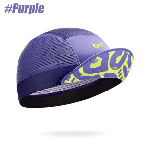 1PCS Cycling Cap Cooling Skull Cap Helmet Liner with Sun Visor Sun Protection Running Bike Cap for Men Women Under Helmet