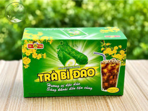 combo 3 hôp bôt giải khát trà bí đao [1 hộp 24 gói] tặng 3 gói bột giải khát ngẫu nhiên