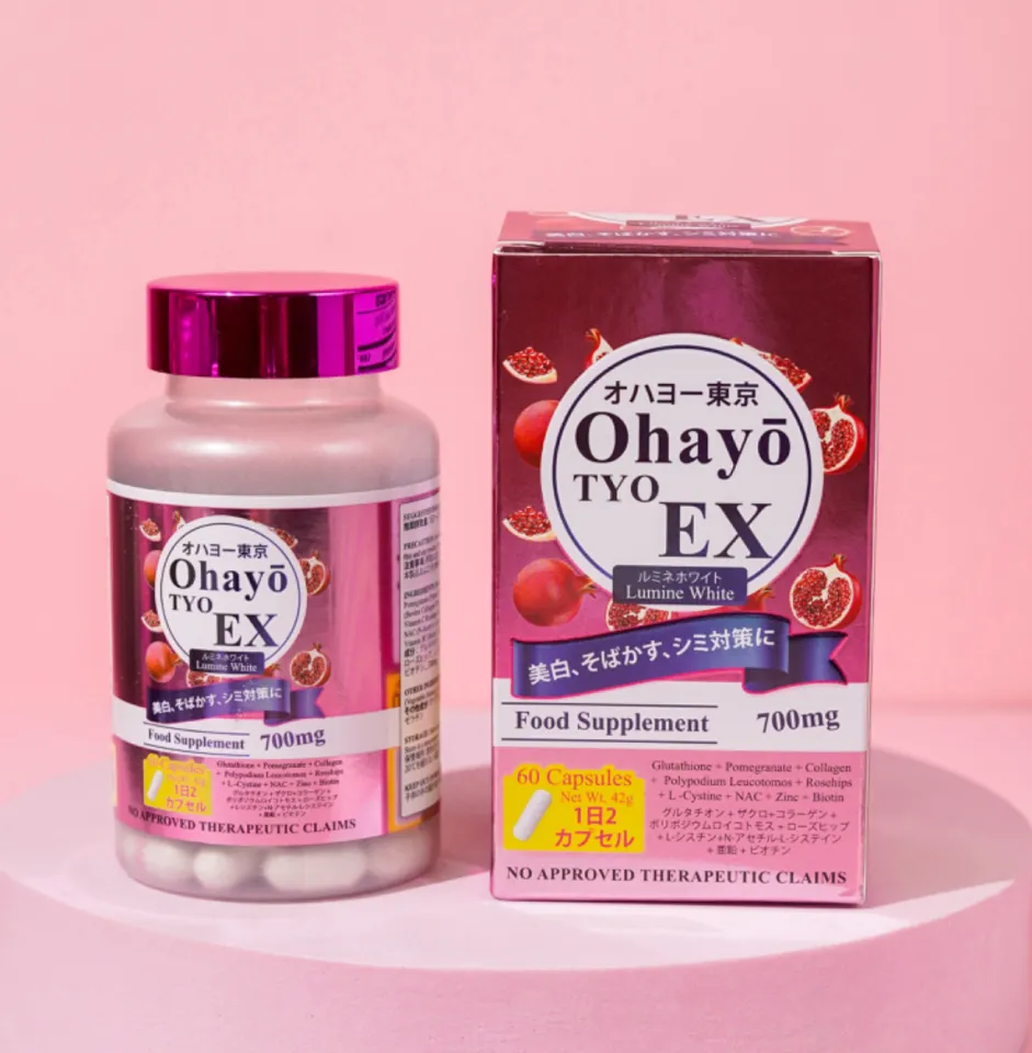 luxcent glutathione japan OHAYO TYO Tokyo EX Lumine White 100% MADE IN 60 Capsules Collagen Vitamin C Zinc Biotin Oral Luxxe Luxee Whitening Brightening All Skin Types Whitening Capsules - Lazada Size:20 S-Acetyl-Glutathione | Xymogen | Vascular Support
