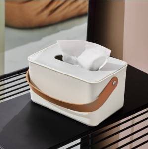 กล่องใส่ทิชชู่ กล่องทิชชู่ สายหนัง มีแบบกลมและแบบเหลี่ยม CH0294 🔰โปรดอ่านรายละเอียดก่อนสั่งซื้อค่ะ🔰