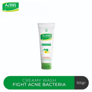 ACNES Creamy Wash - 50gr || 100gr || Facial Foam || Facial Wash || Sabun Muka Acnes