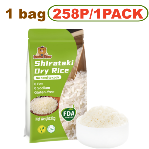 Ready in 10 Minutes Shirataki Low Carb Rice - 1KG/3KG Healthy Diet Option Sugar-Free Gluten-Free No Cook Required