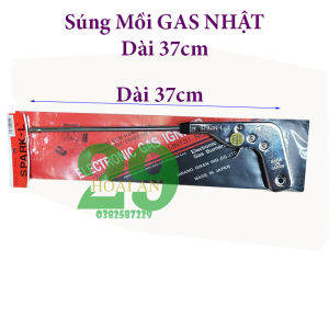 Súng đánh tia lửa mồi bếp ga SPARK-L INOX NHẬT dài 37cm