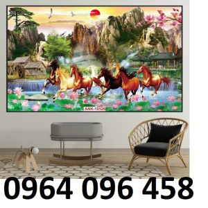 Tranh gạch 3d mã đáo thành công - DS211