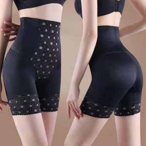 YSUNNY เอวสูง ชุดกระชับสัดส่วน ชุดกระชับสัดส่วน ดอกไม้ตาข่าย กางเกงในยกก้น ชุดชั้นใน กางเกงใน ชุดชั้นในควบคุมหน้าท้อง ผู้หญิง