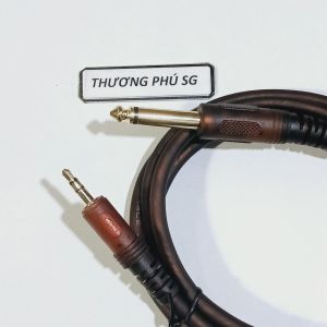 Cáp 3.5 ly ra 6 ly dài 1.5m (Chuẩn 6 ly MONO TS / Cáp 3.5mm ra 6.0mm)