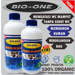 BIO-ONE OBAT WC MAMPET TANPA SEDOT TERBAIK (bisa kirim luar pulau Jawa)